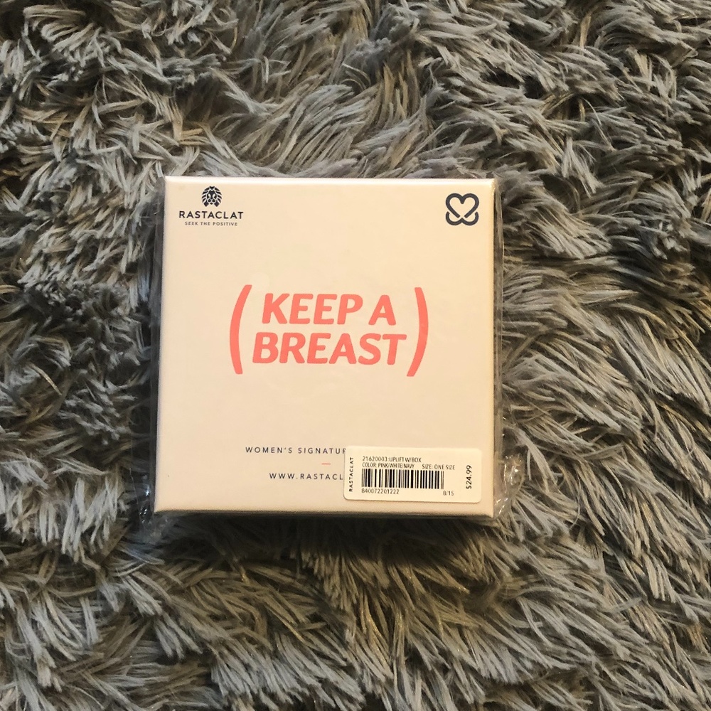 NWT Rastaclat Keep a Breast Bracelet